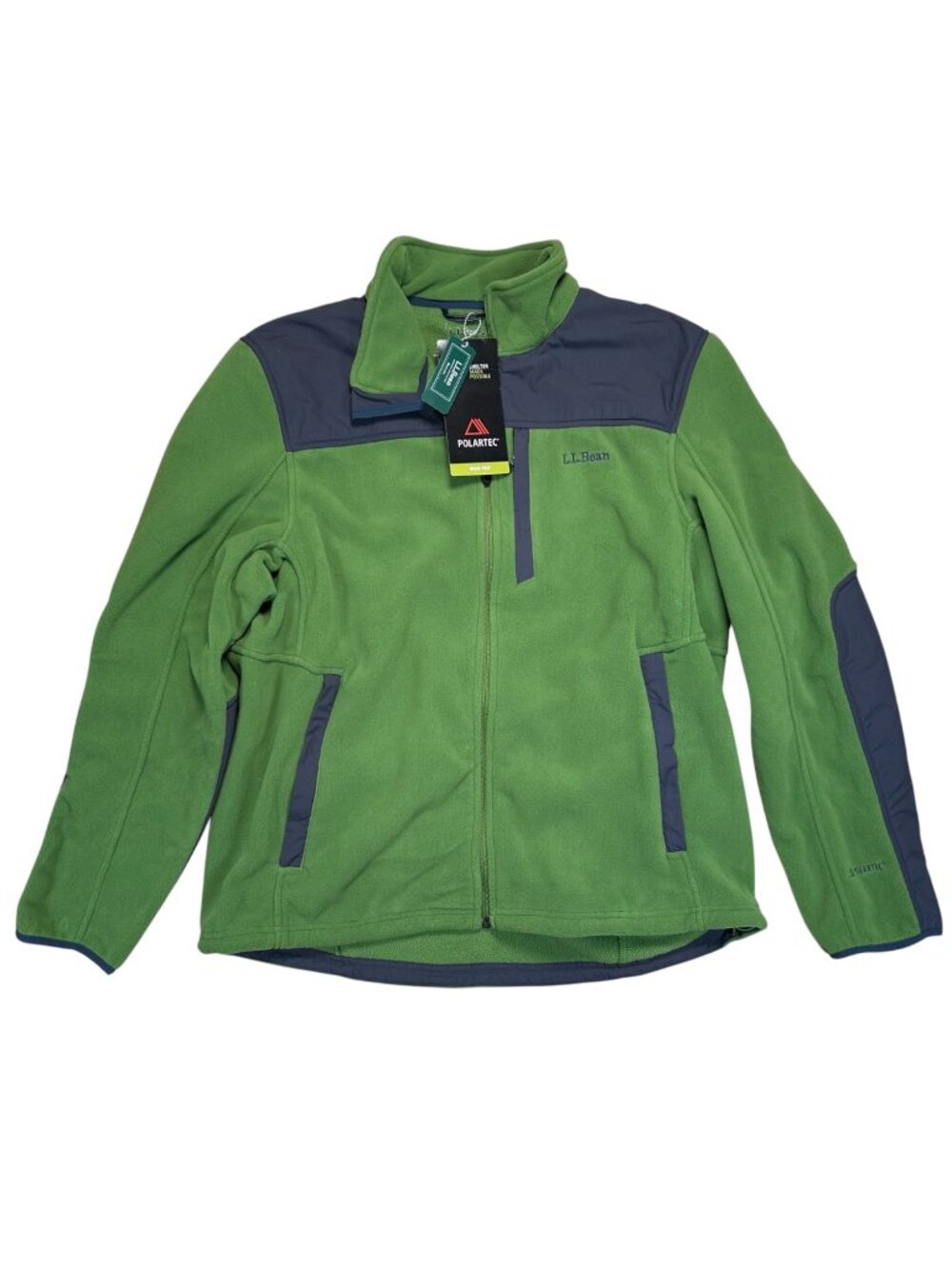 L.L.Bean Polartec WindPro Fleece Jacket L Men Outdoors Performance Hiking